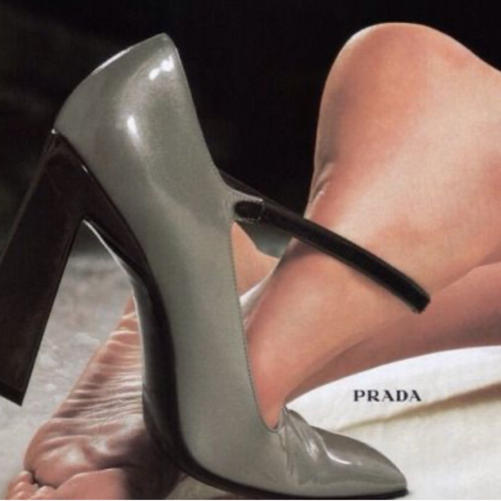 Prada 1997 Color Block Pumps